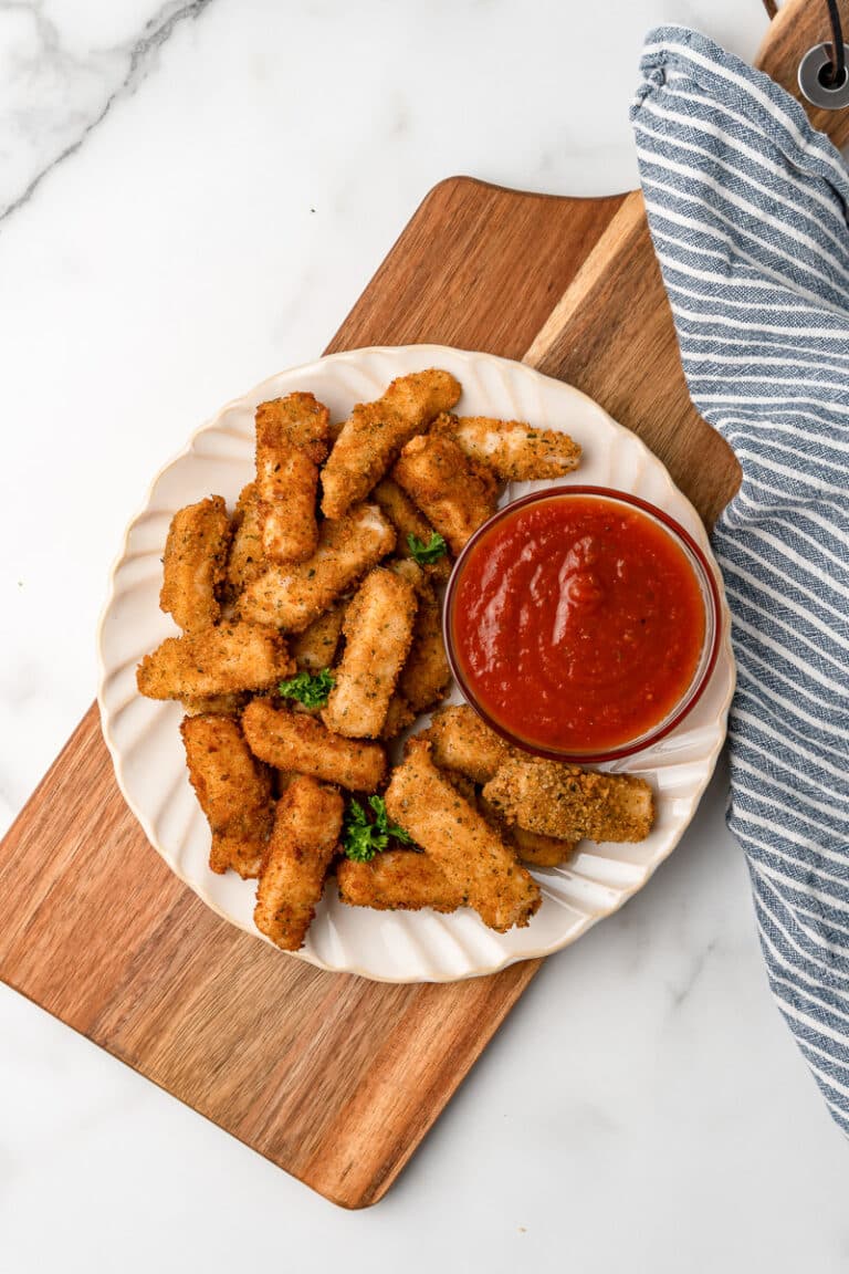 Vegan Mozzarella Sticks Vegan recipes by VegKitchen