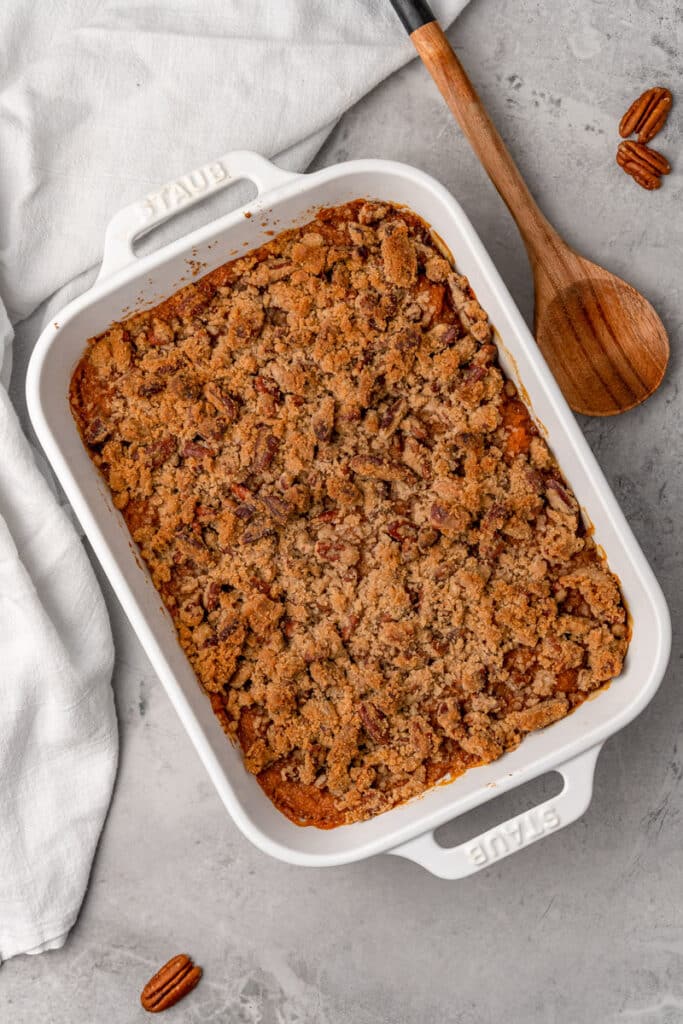 Vegan Sweet Potato Casserole Vegan recipes by VegKitchen