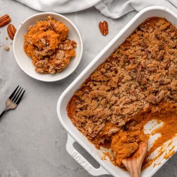 vegan sweet potato casserole