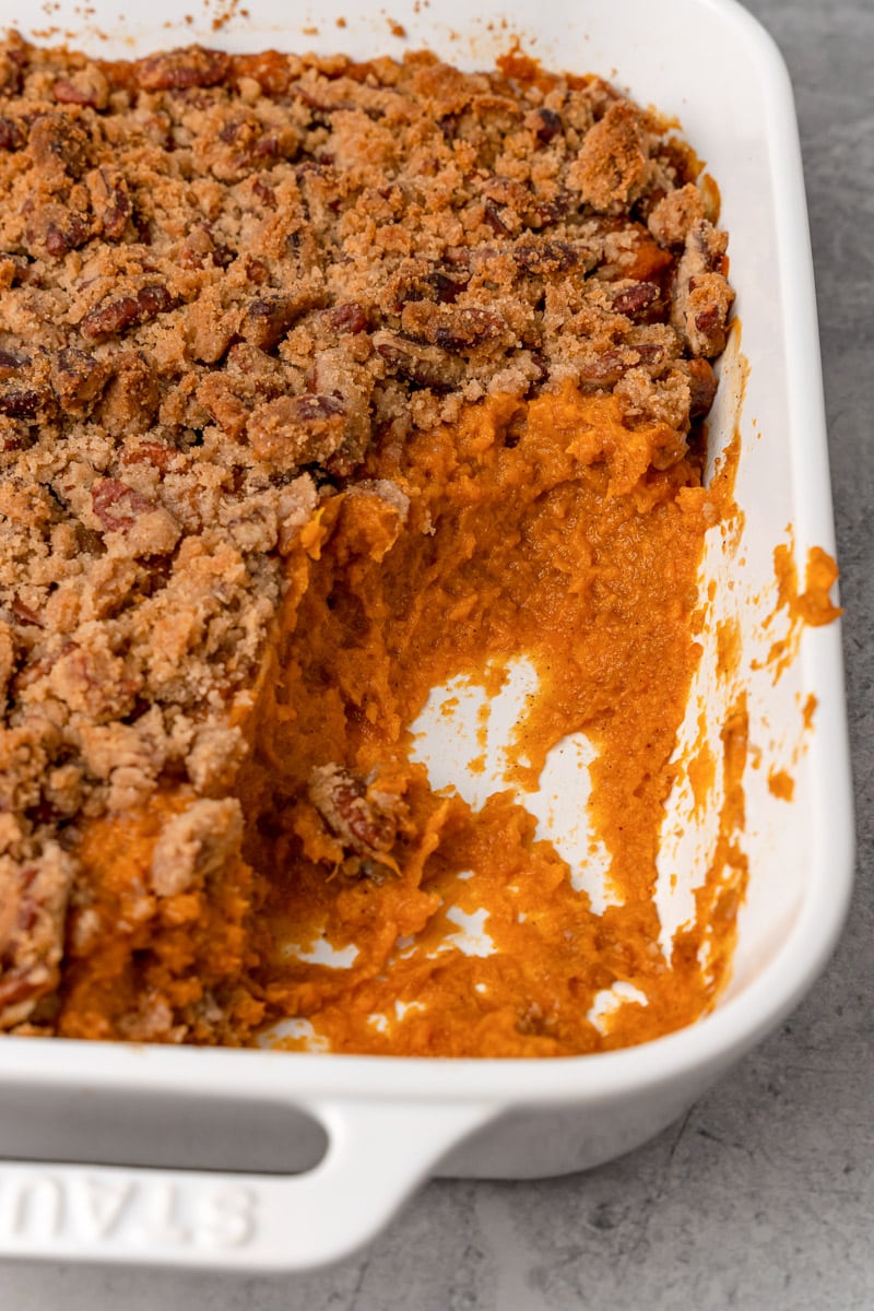 vegan sweet potato casserole