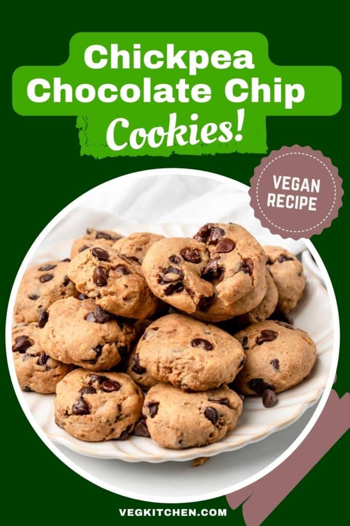healthy chickpea cookies