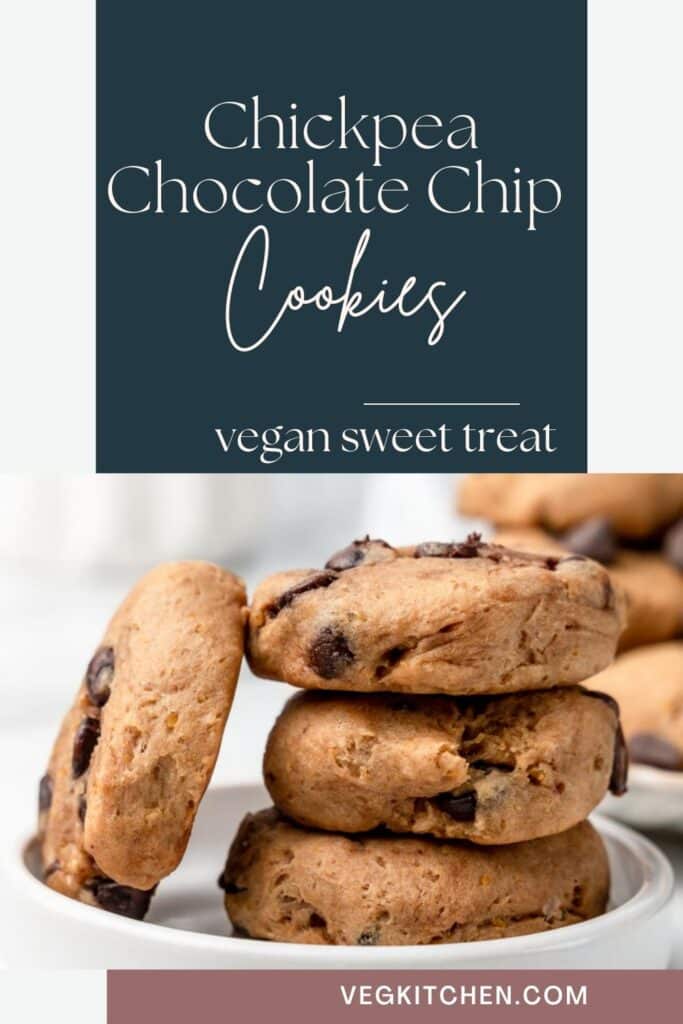 healthy chickpea cookies