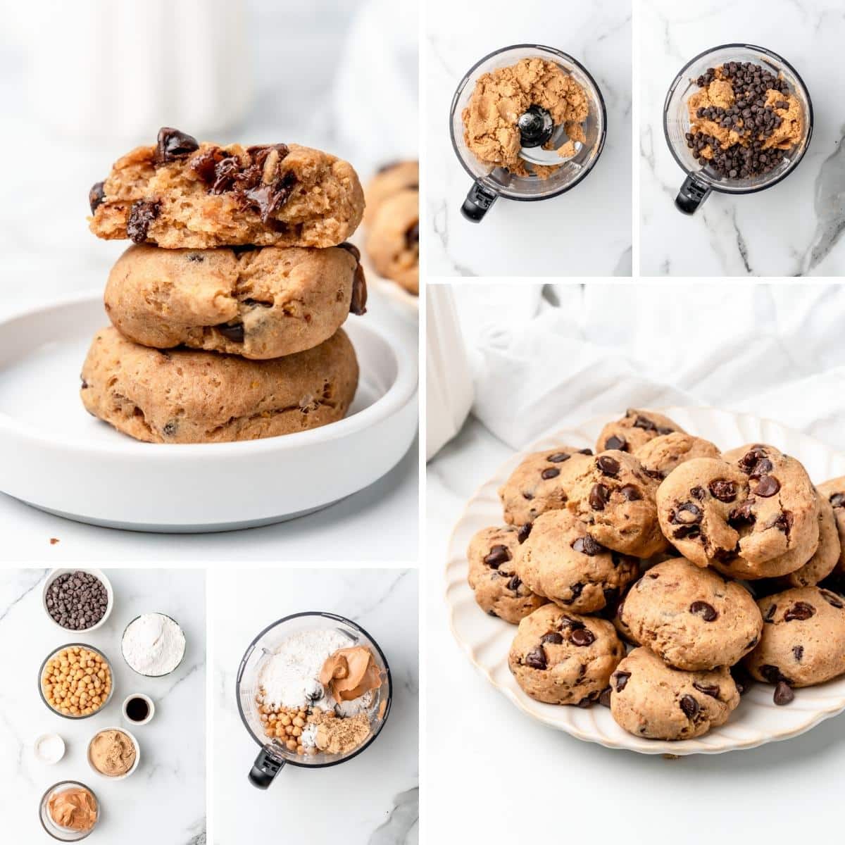 healthy chickpea cookies