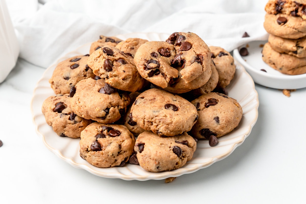 healthy chickpea cookies