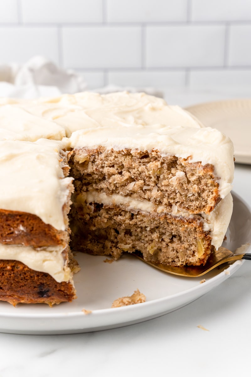 vegan hummingbird cake