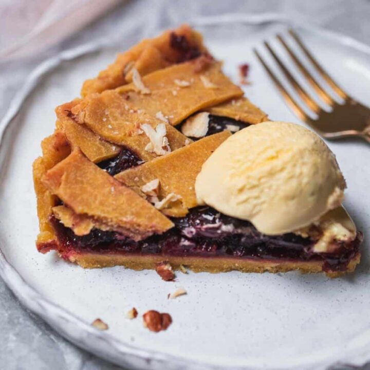vegan cherry pie