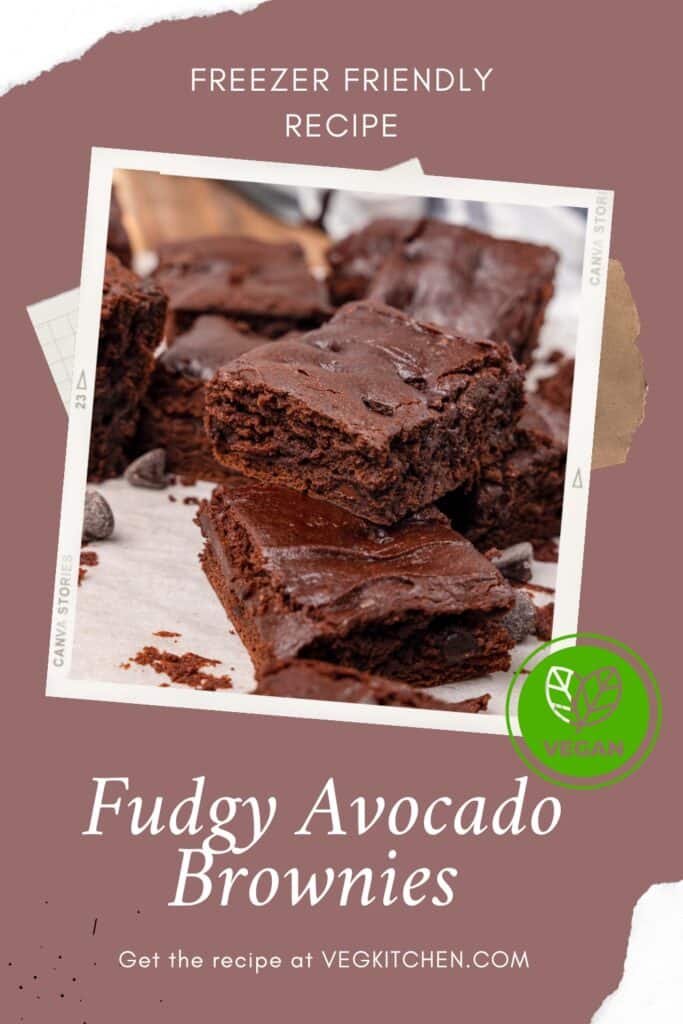 avocado brownies