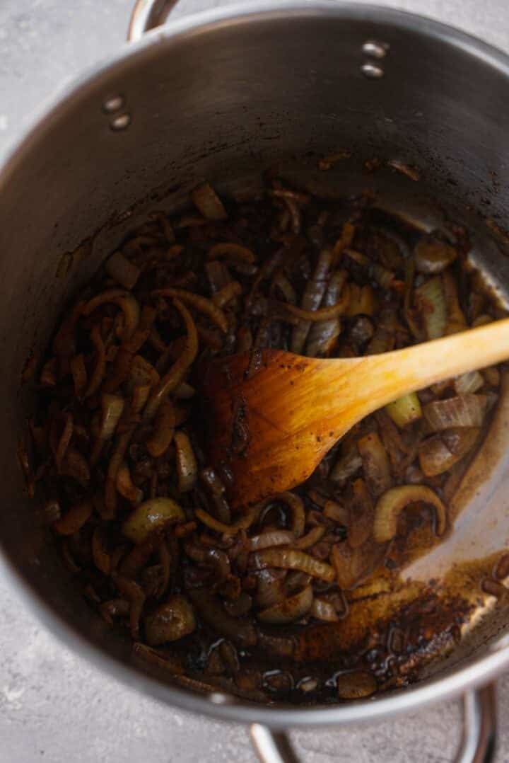 Caramelised onions