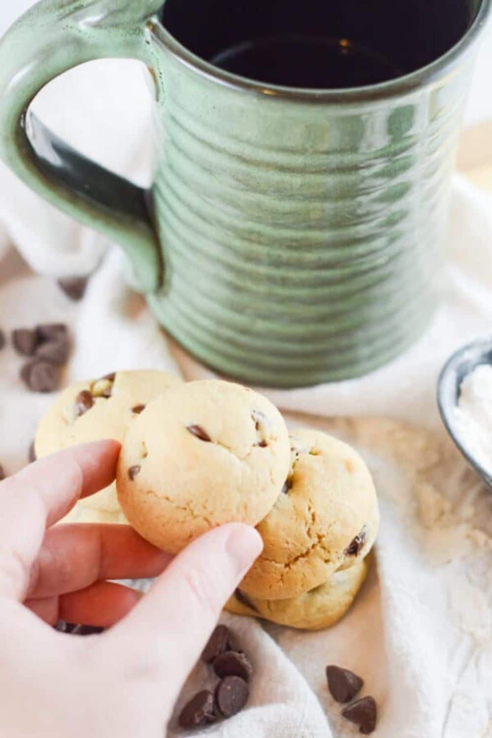 Vegan Chocolate Chip Cookies