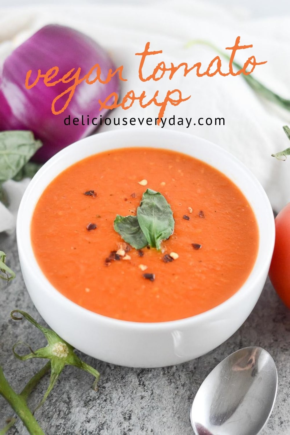 Vegan Tomato Soup Vegan Recipes By VegKitchen Vegan Tomato Soup 3