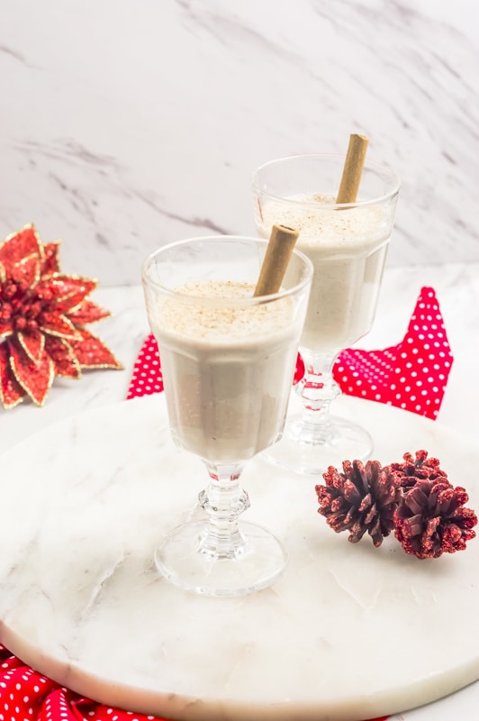 How to Thicken Vegan Eggnog