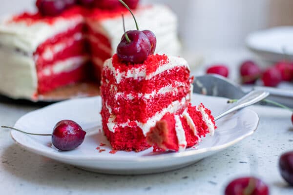 dairy-free red velvet cake