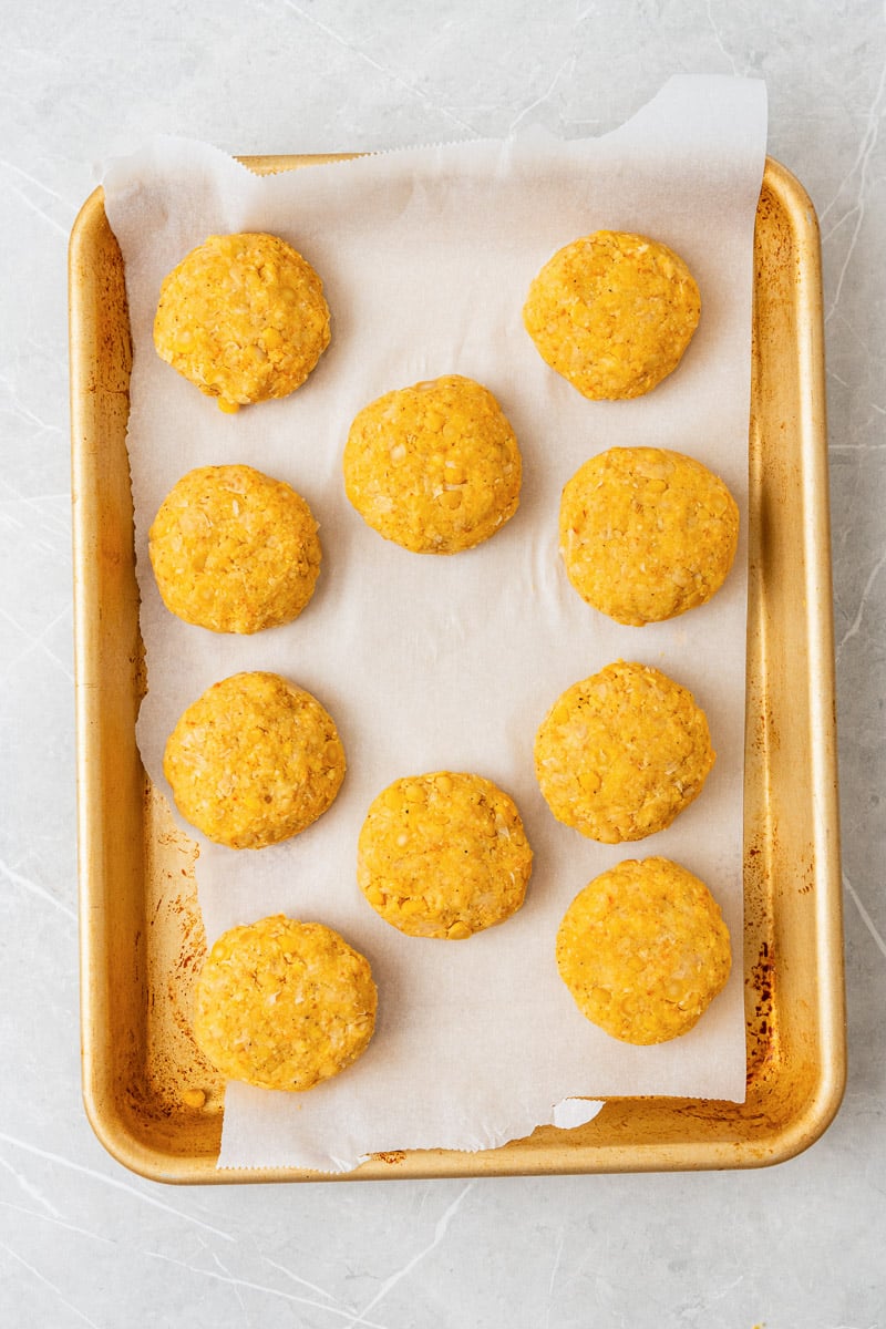 chickpea patties