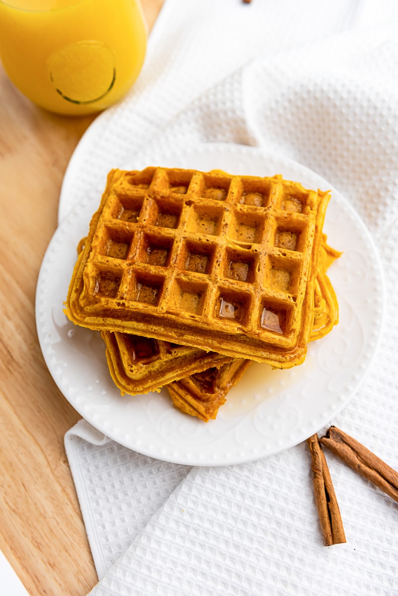 healthy vegan waffles