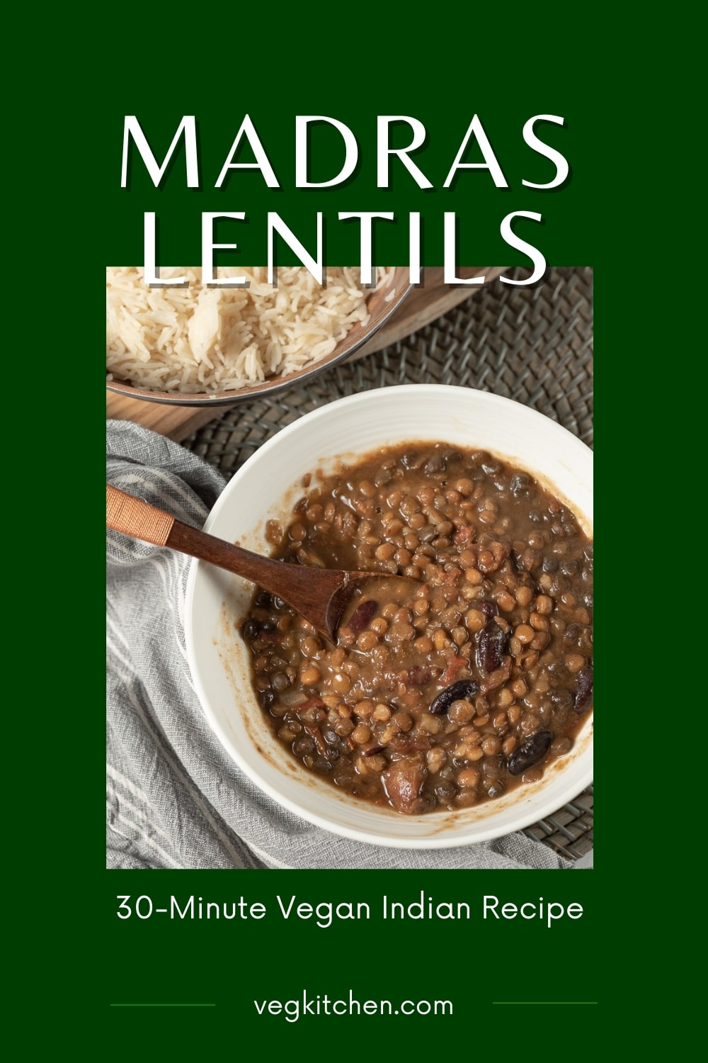 easy madras lentils