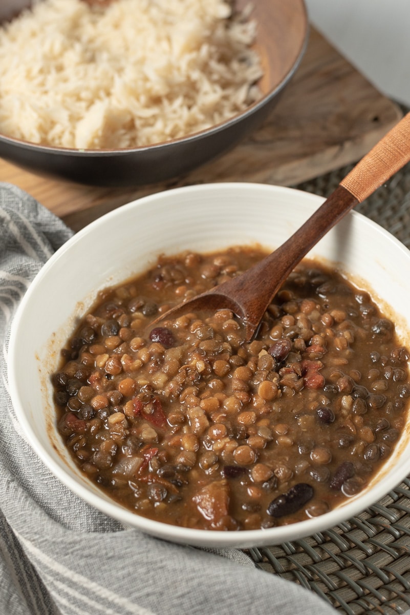 easy madras lentils