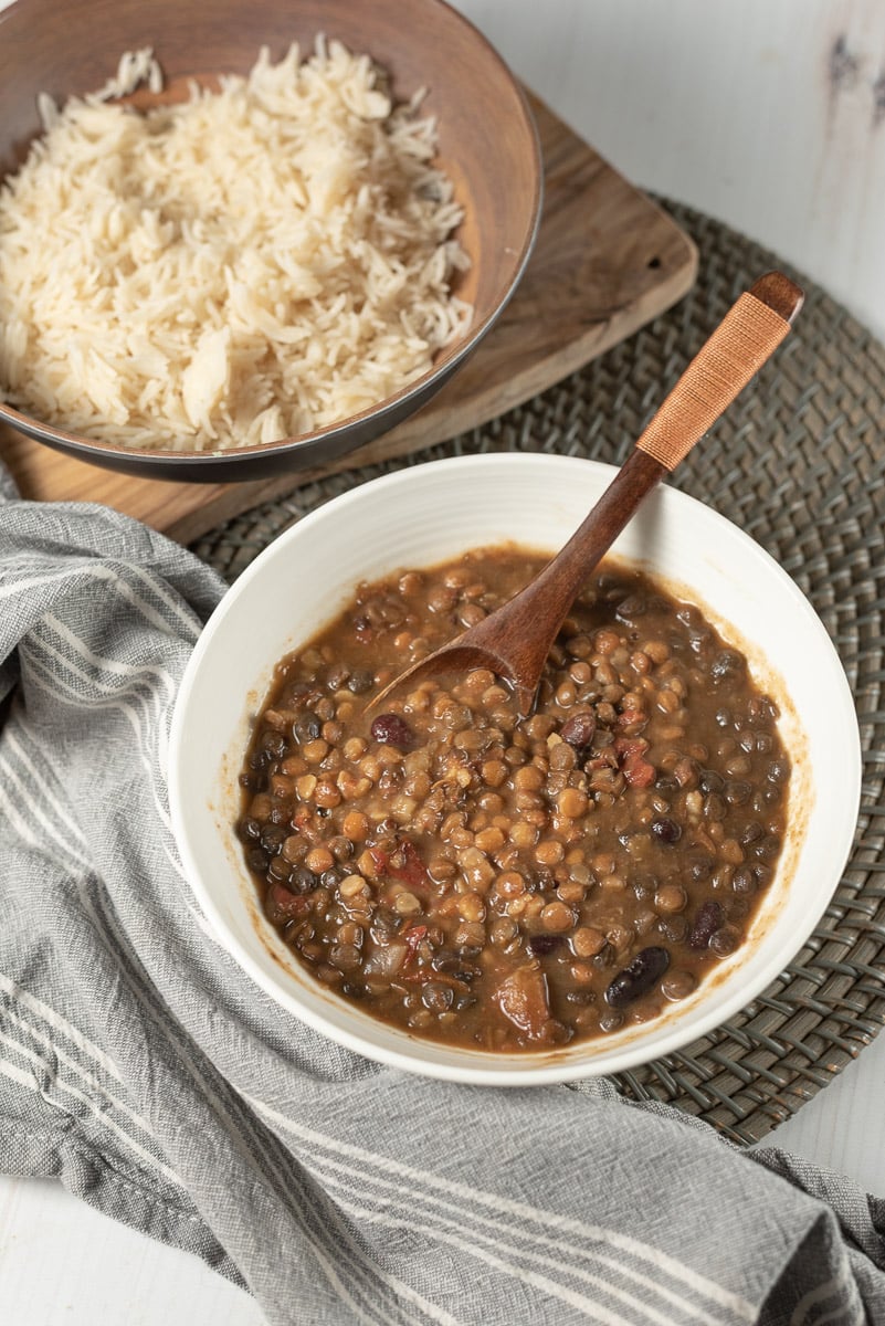 easy madras lentils