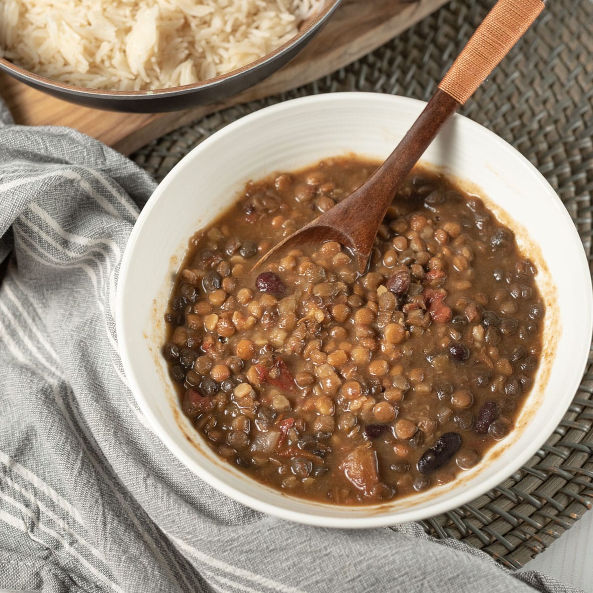 easy madras lentils