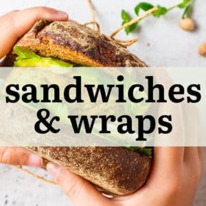 Vegan Sandwiches and Wraps