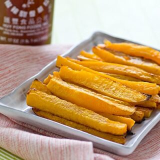 Image for Baked Sriracha Butternut Squash Fries