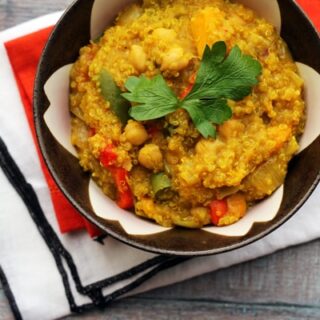Image for One-Pot Curried Quinoa with Butternut Squash and Chickpeas