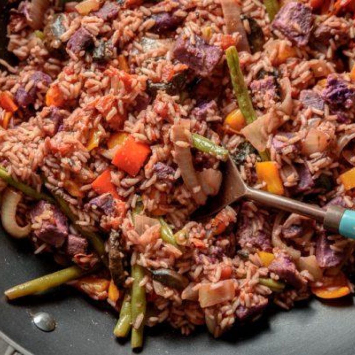 One-Pot Vegan Jambalaya - photo courtesy of Oh My Veggies