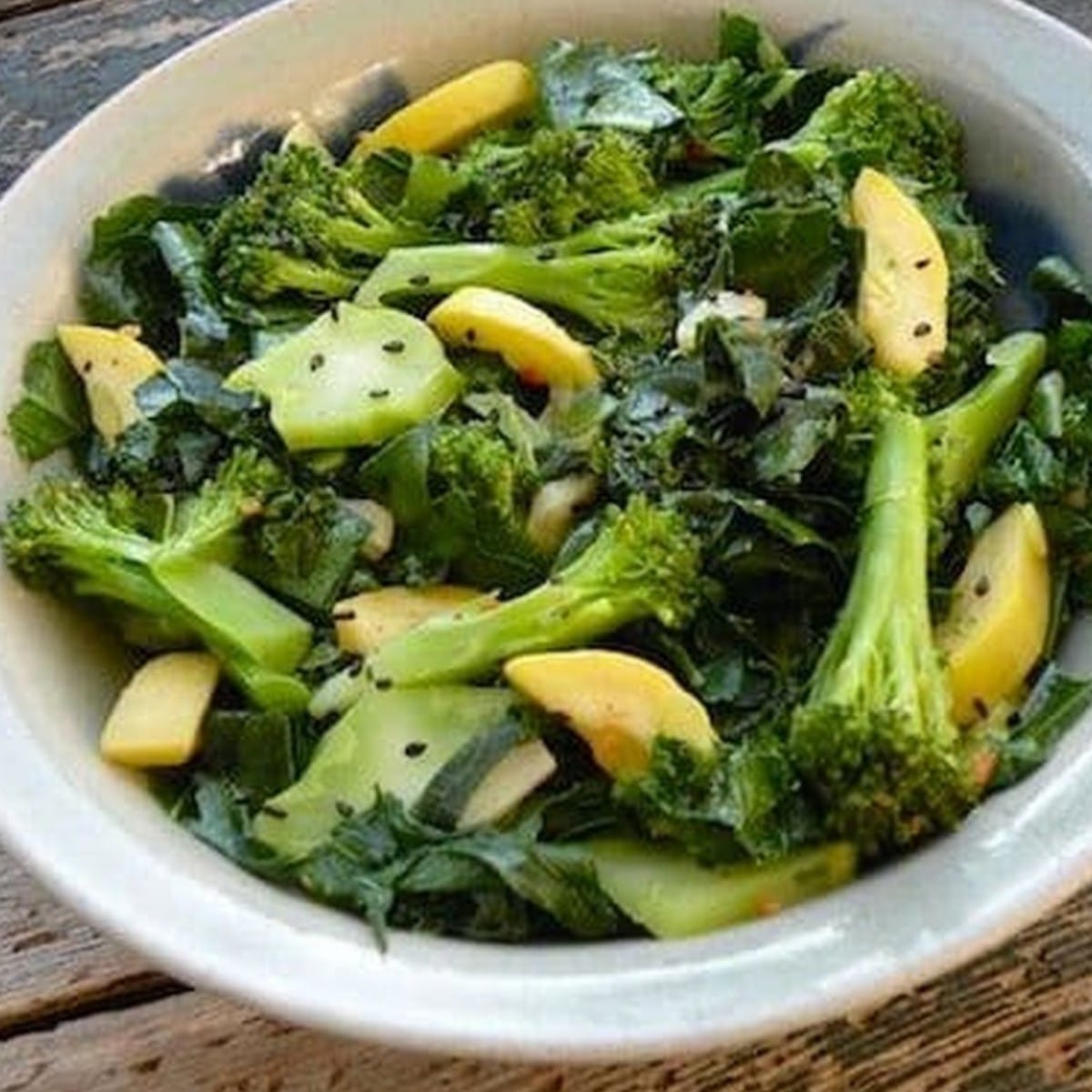 Image for Sesame Kale and Broccoli Sauté