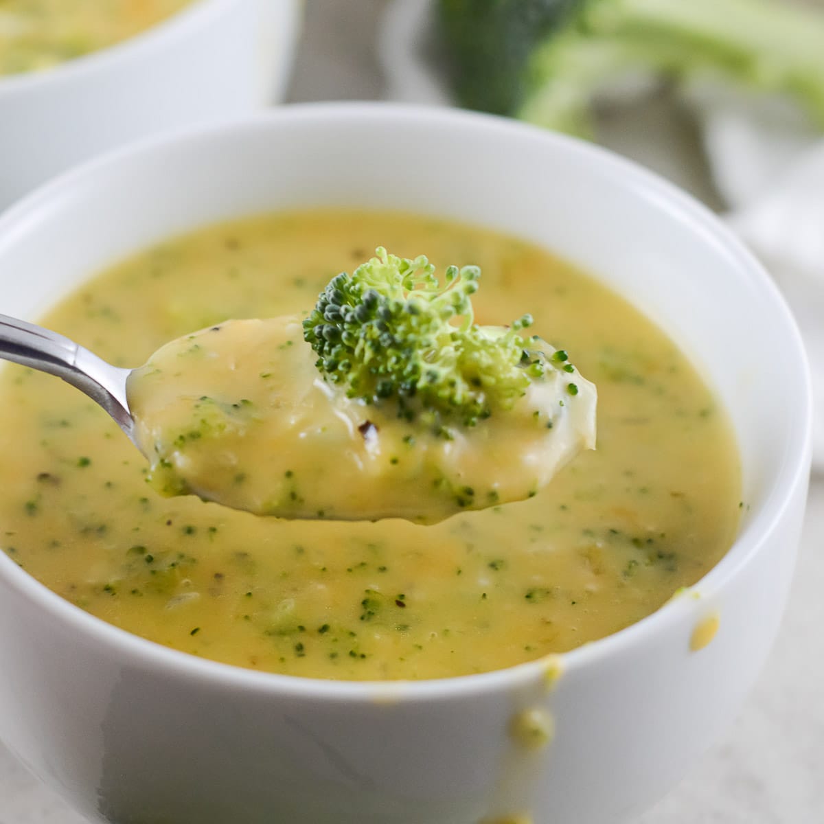 Image for Vegan Broccoli Cheddar Cheese Soup