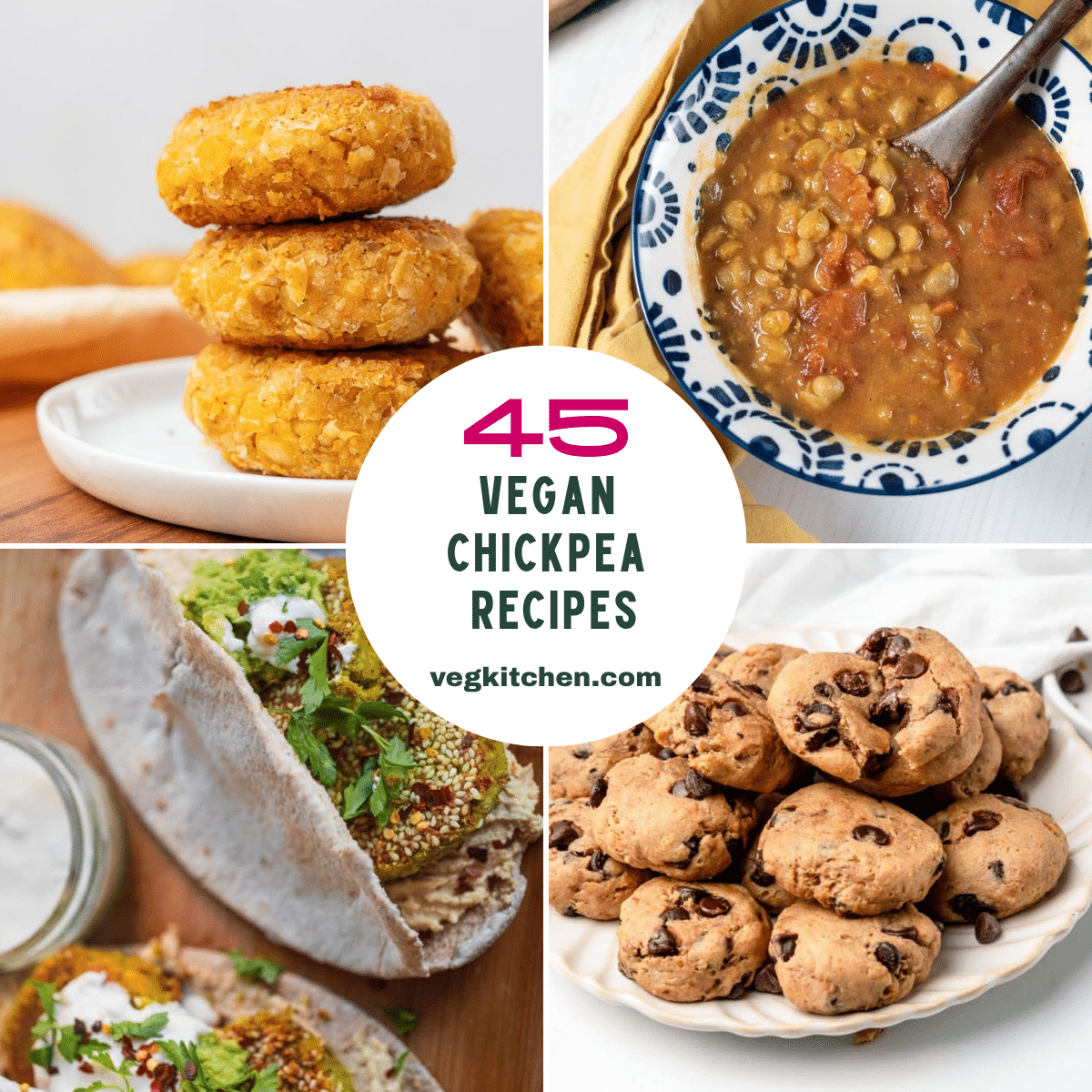 45 Vegan Chickpea Recipes