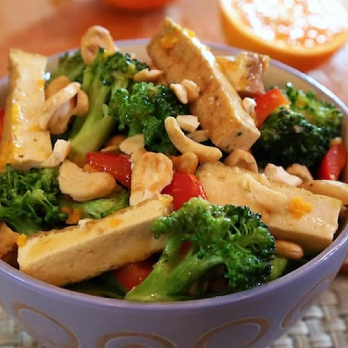 Image for Vegan Orange Tofu & Broccoli