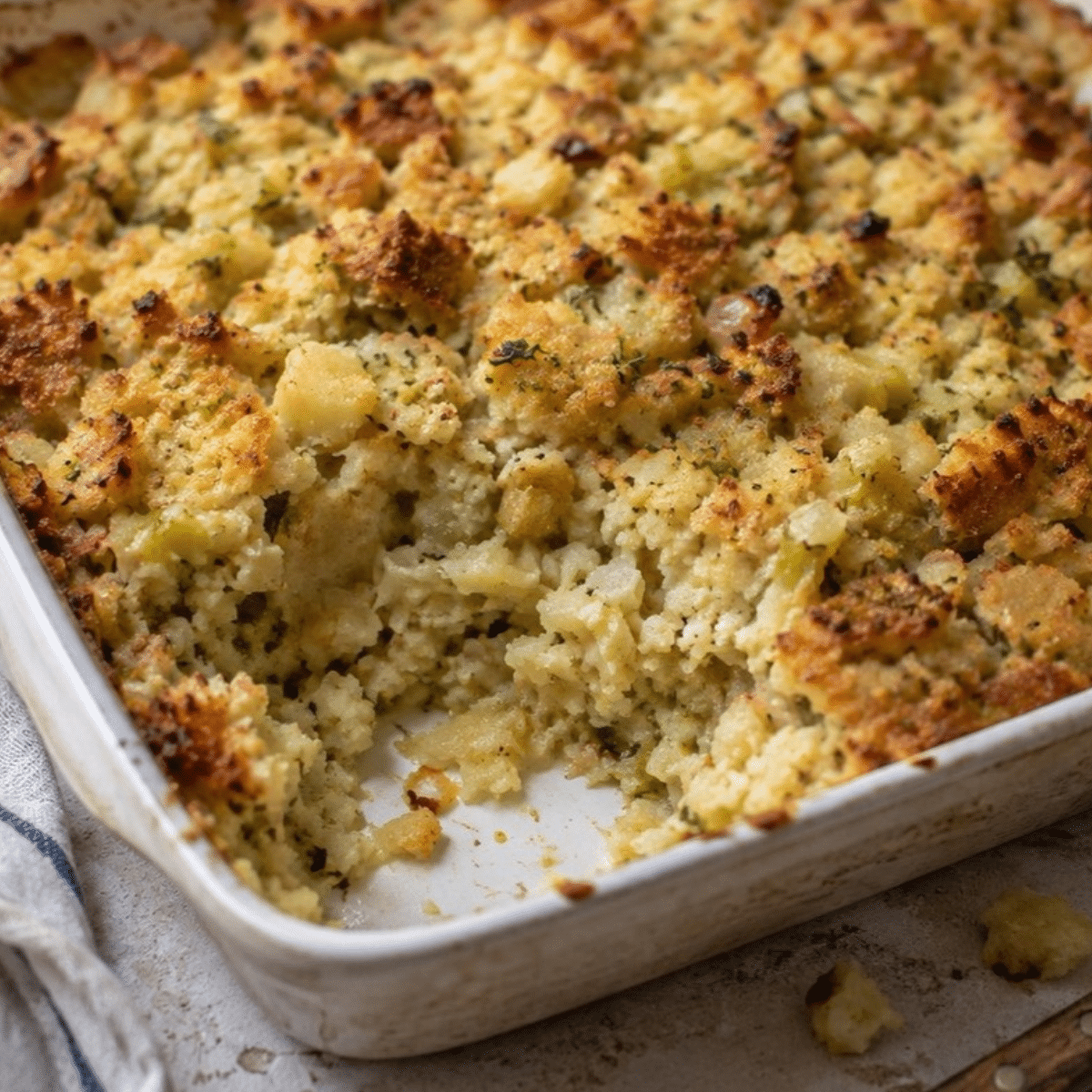 Image for Old-Fashioned Potato Bread Stuffing