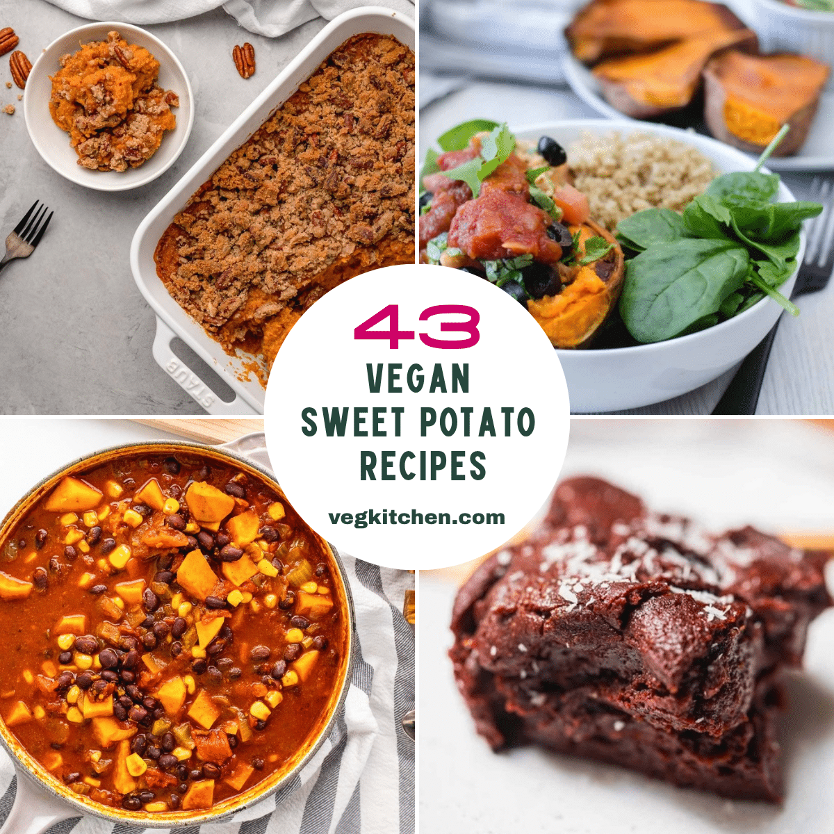 43 Vegan Sweet Potato Recipes
