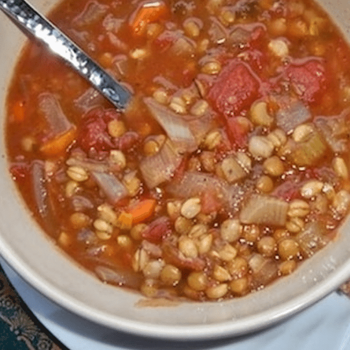 Vegan Tomato Lentil Soup featured image