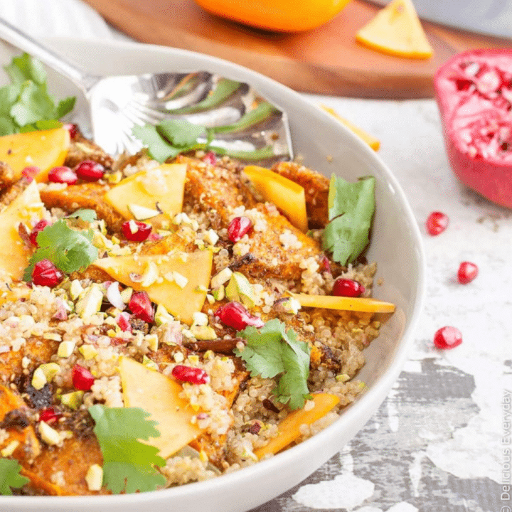 Za'atar Pumpkin Quinoa Pilaf - vegan recipe from VegKitchen