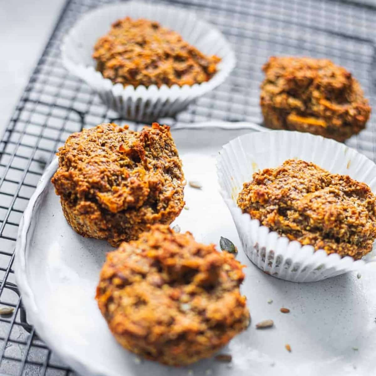 Vegan Carrot Muffins