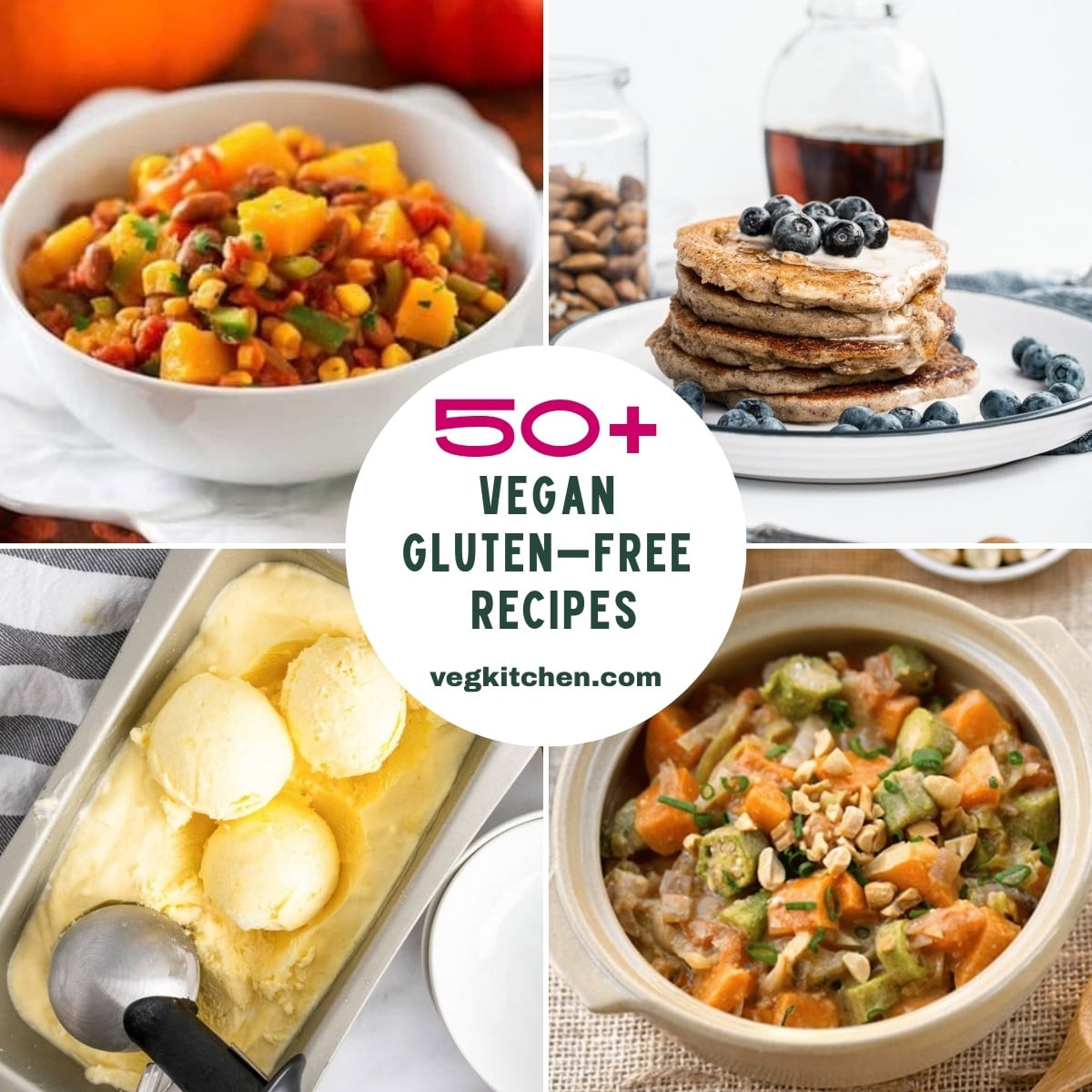 50+ Vegan Gluten-Free Recipes