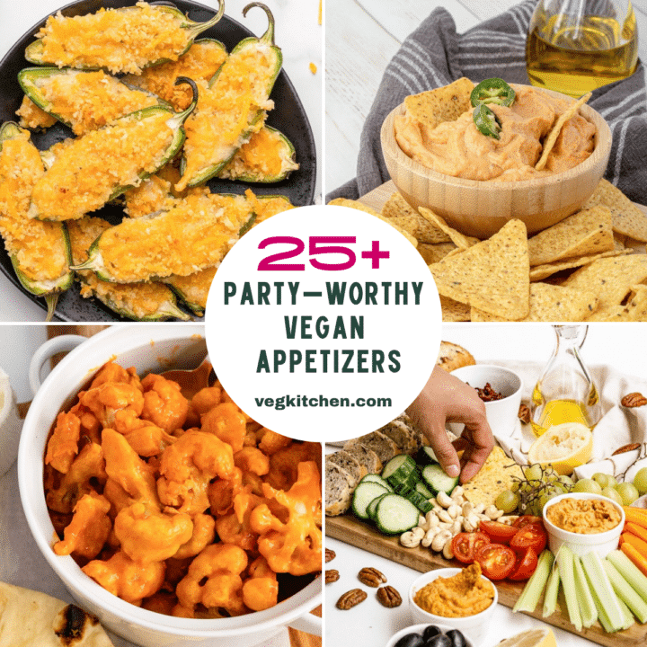 25+ party-worthy vegan appetizers